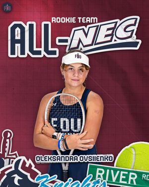 Image post by @fduknights_tennis on Instagram