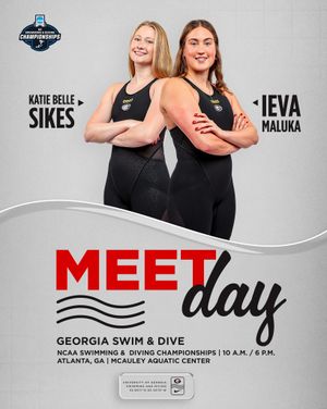 Image post by @ugaswimdive on Instagram