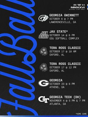 Image post by @gsu_softball on Instagram