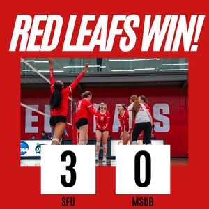 Image post by @sfu_volleyball on Instagram