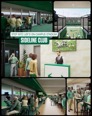 Image post by @usfathletics on Instagram