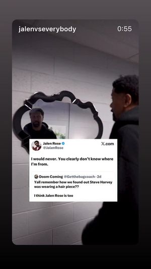 Video post by @jalenrose on Facebook