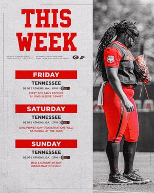 Image post by @UGASoftball on Twitter