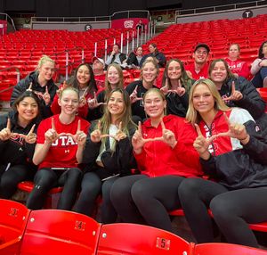 Image post by @UtahVolleyball on Twitter