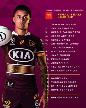 Image post by @brisbanebroncos on Instagram