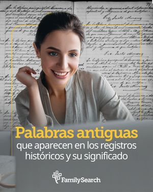 Image post by @familysearchesp on Instagram