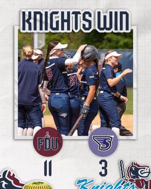 Image post by @FDUKnightsSB on Twitter