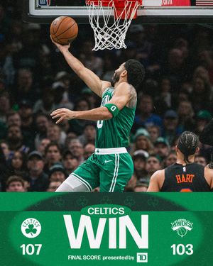 Image post by @celtics on Twitter/X