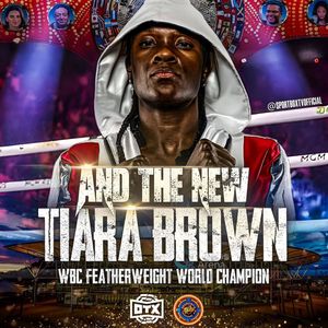 Image post by @tiarabrownboxing on Instagram