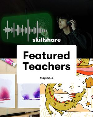Image post by @skillshare on Instagram