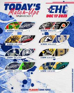 Image post by @easternhockeyleague on Instagram