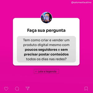 Image post by @salomaofaustino on Instagram