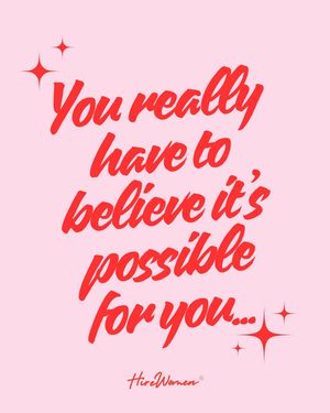 Image post by @hire.women on Instagram