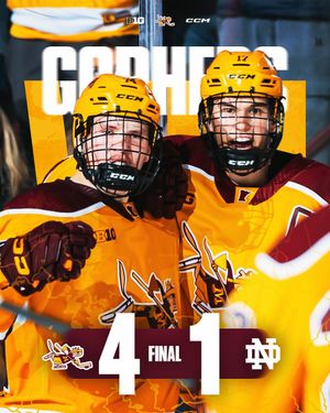 Image post by @gophermhockey on Instagram
