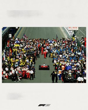 Image post by @f1 on Instagram