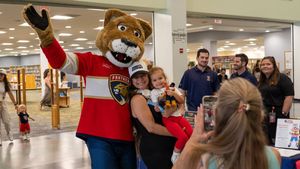 Image post by @FlaPanthersCARE on Twitter
