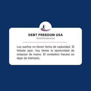 Image post by @debtfreedomusa on Instagram