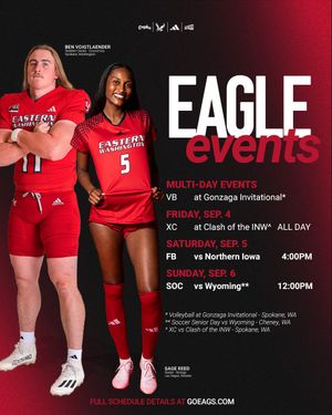 Image post by @ewuathletics on Instagram