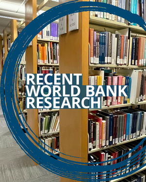 Image post by @worldbank on Instagram