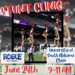 Image post by @southalabama.cheerleading on Facebook