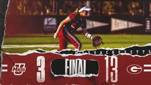 Image post by @UMassSoftball on Twitter