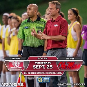 Image post by @razorbacksoccer on Instagram