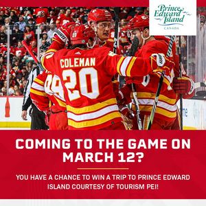 Image post by @NHLFlames on Facebook