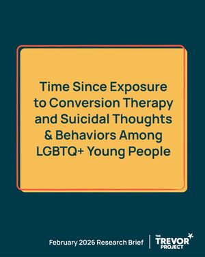 Image post by @trevorproject on Instagram