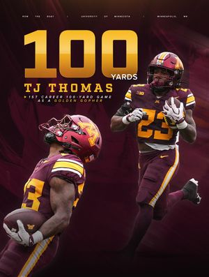 Image post by @gopherfootball on Instagram