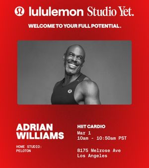 Image post by @adrianwilliamsnyc on Instagram