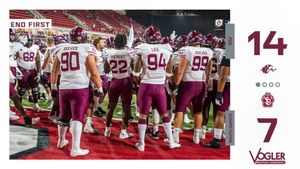 Image post by @SIU_Football on Twitter