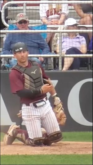 Video post by @KCollegeBaseball on Facebook