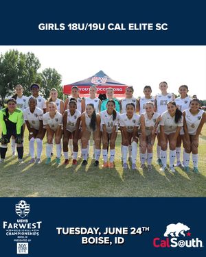 Image post by @calsouthsoccer on Instagram