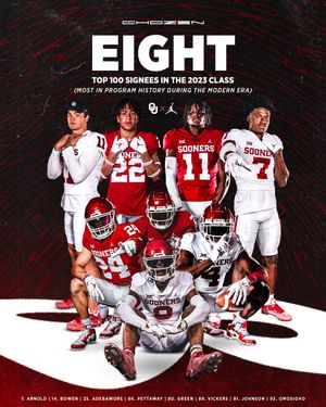 Image post by @OU_Football on Twitter