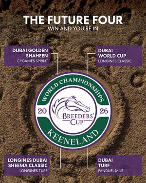 Image post by @breederscup on Instagram