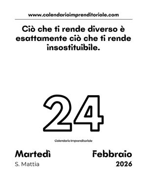Image post by @calendarioimprenditoriale on Instagram