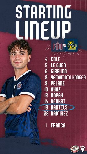 Image post by @FDUKnightsMSOC on Twitter
