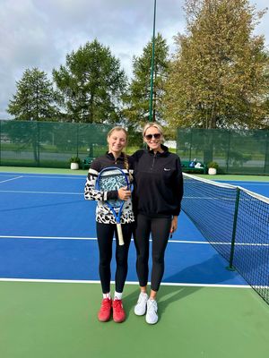 Image post by @polina_maneshina_tennis on Instagram