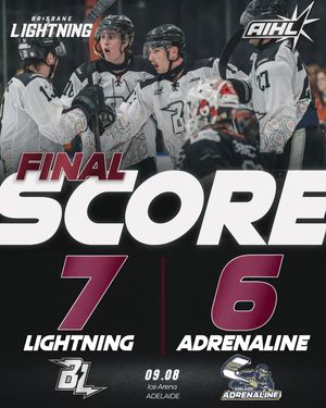 Image post by @brisbanelightninghockey on Instagram