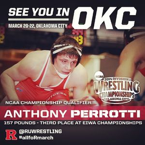 Image post by @ruwrestling on Instagram