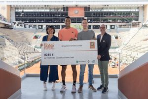 Image post by @rolandgarros on Twitter/X