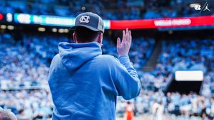 Image post by @GoHeels on Twitter