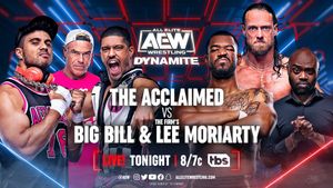 Image post by @AEW on Twitter/X