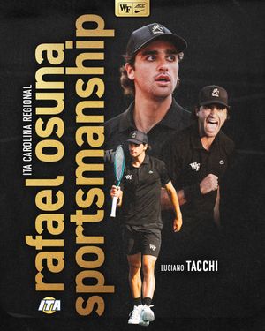 Image post by @WakeMTennis on Twitter