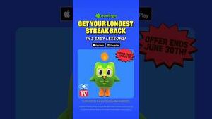 Video post by @duolingo on YouTube