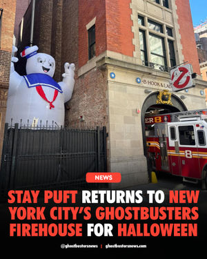 Image post by @ghostbustersnews on Instagram
