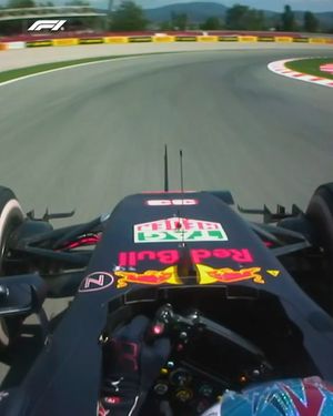 Image post by @f1 on Instagram