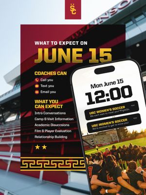 Image post by @uscwsoccer on Instagram