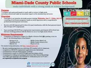 Image post by @miamischools on Instagram