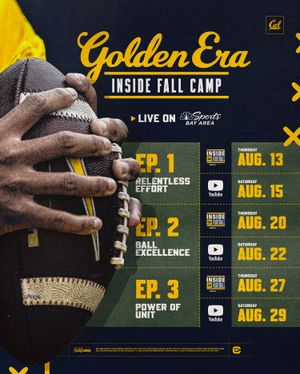 Image post by @cal_football on Instagram